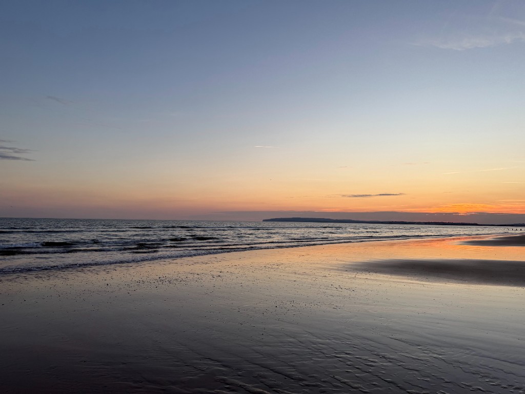 Beach at twilight